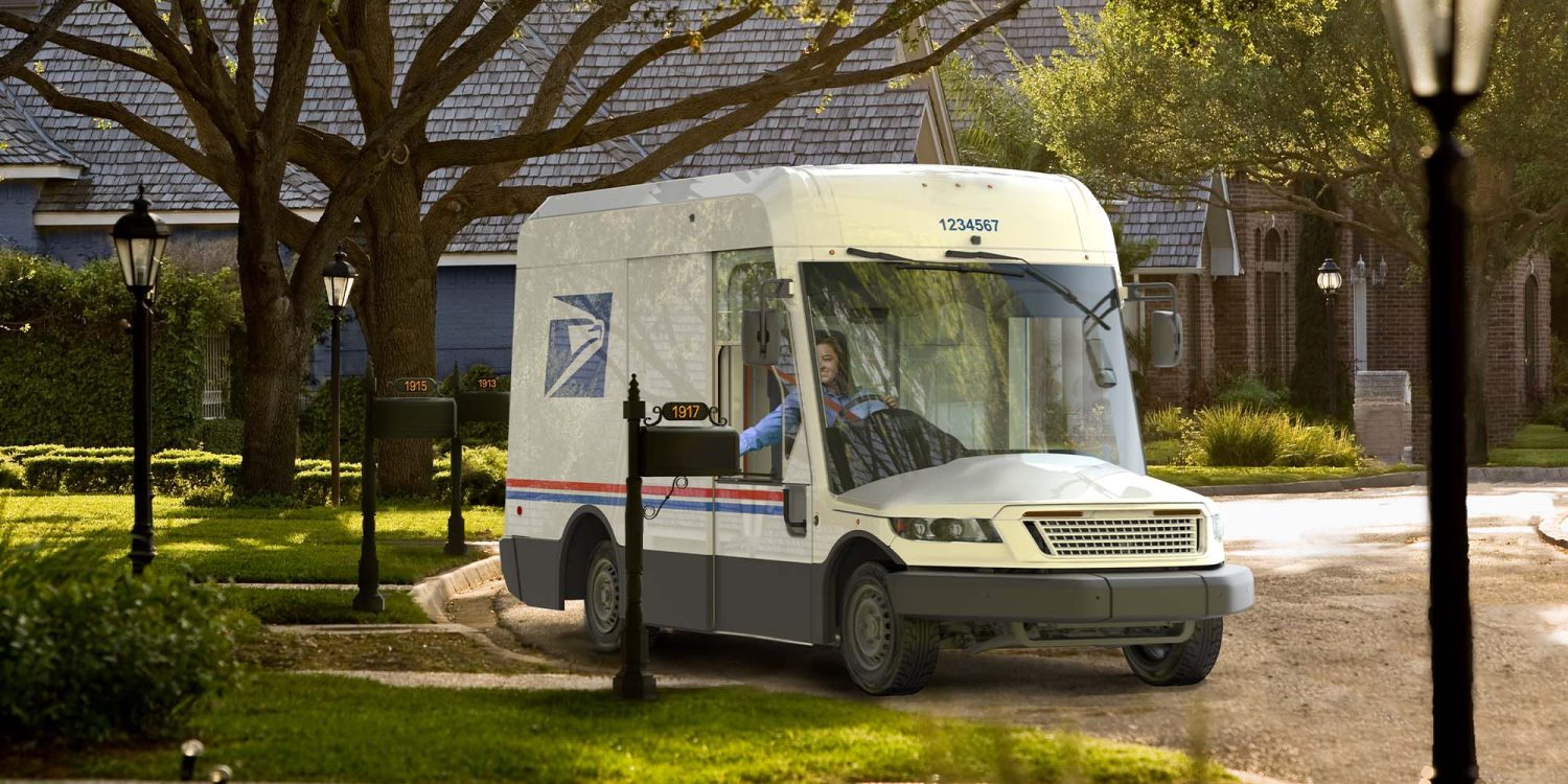 US Postal Services Electric Vehicle